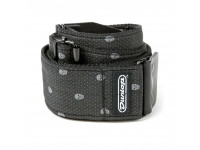 Dunlop JACQUARD GREY SKULL STRAP Dunlop JACQUARD GREY SKULL STRAP
